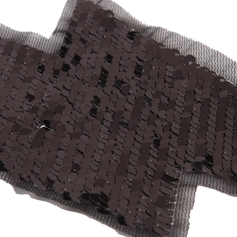 Горячая молнии Реверсивные изменения цвета блёстки пришить патч для одежды DIY Аппликация