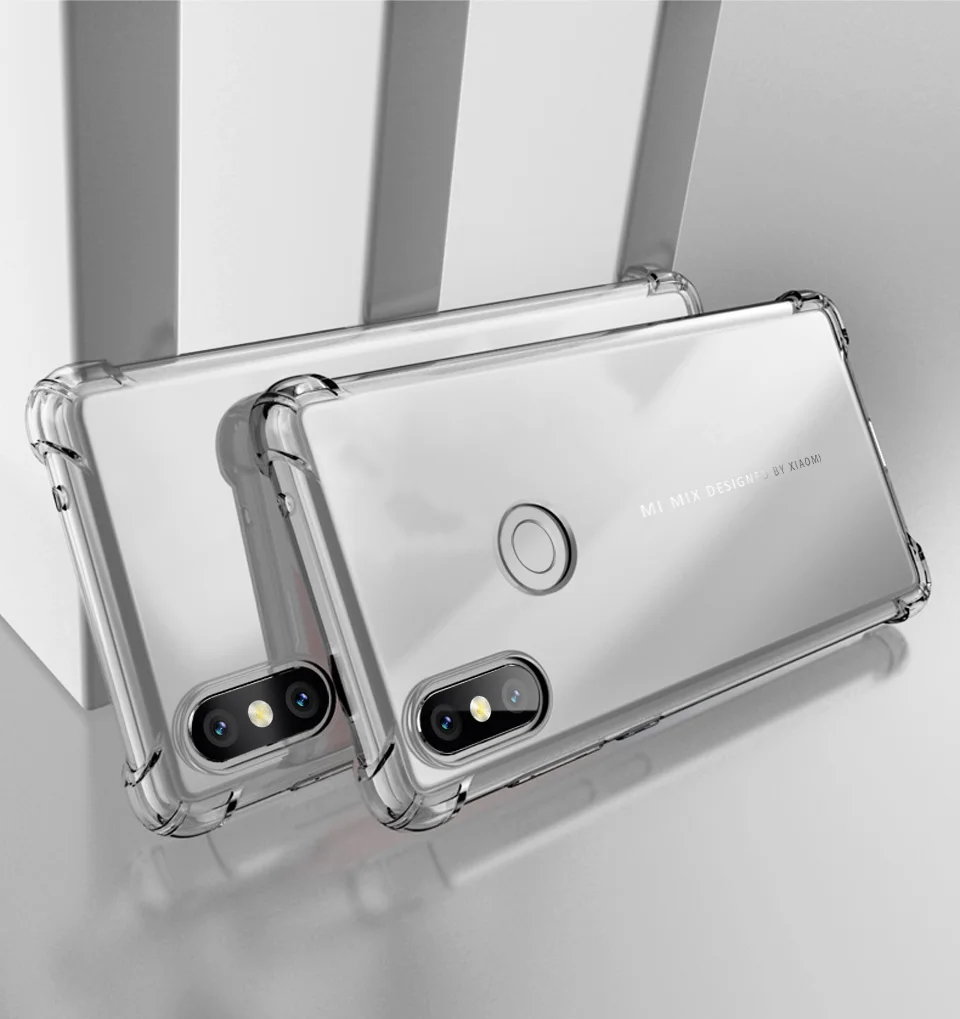PZOZ силиконовый чехол для телефона Xiaomi mi x 2 роскошный противоударный прозрачный Xiaomi mi x 2s mi x2s прозрачный мягкий чехол из ТПУ