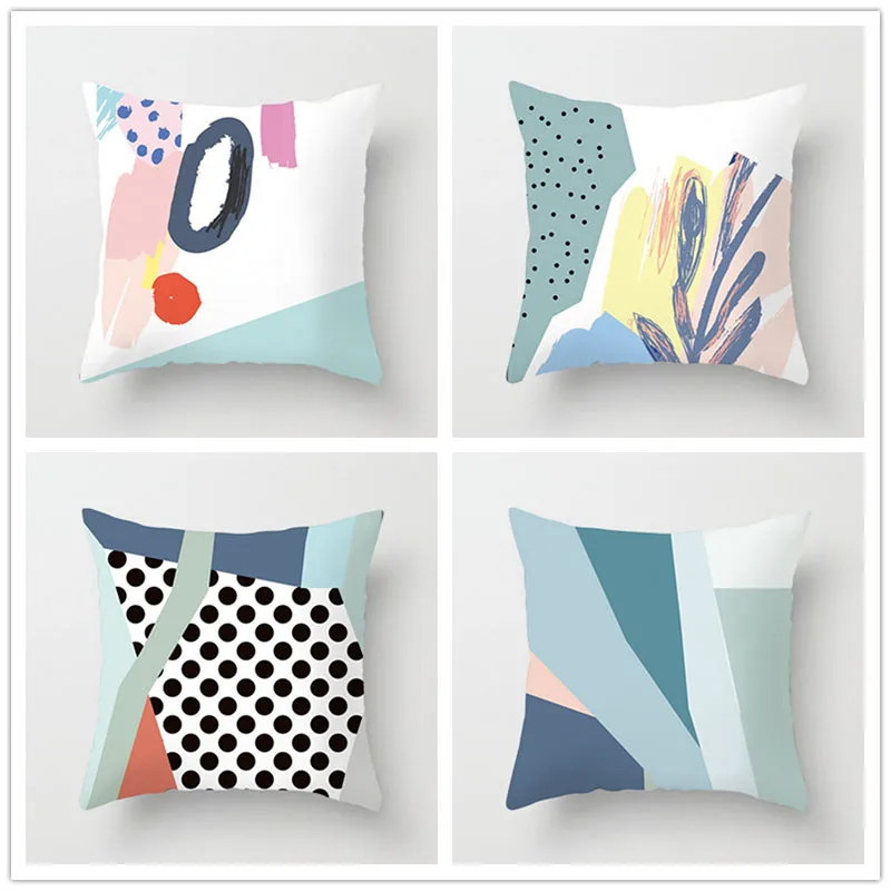Новинка наволочка для подушки дома Декоративные 45x45 см простой рисунок