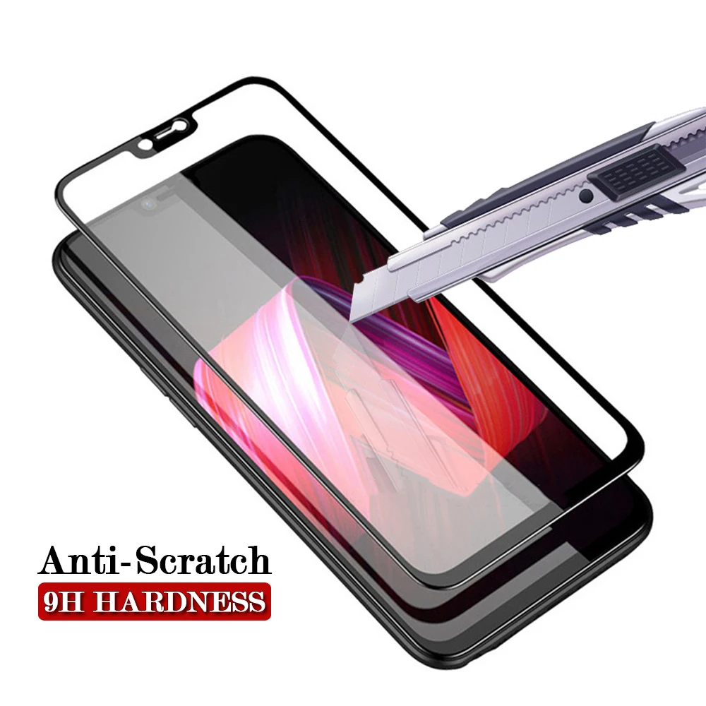 Закаленное стекло для OPPO F7 F5, чехол, Защита экрана для VIVO V9 V 9 1723 Y85, чехол для телефона, защитное стекло, пленка 6,3"