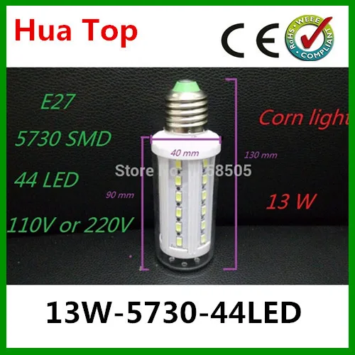 Лампада Новый E27 E14 B2213W LED Свет кукурузы 5630 epaistar SMD 44 чип светодиодные лампы