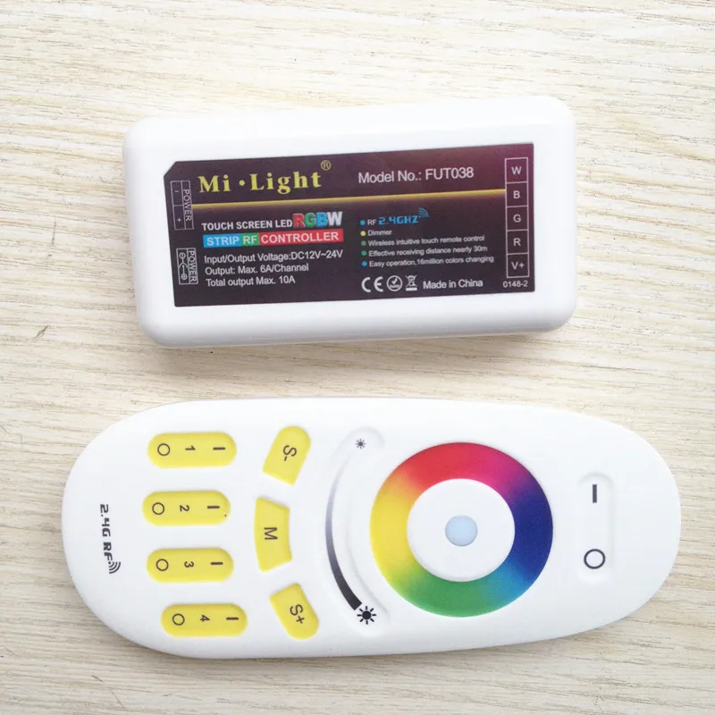 2 4 г зоны беспроводной пульт управления Mi Light РЧ один/RGB/RGBW светодиодный