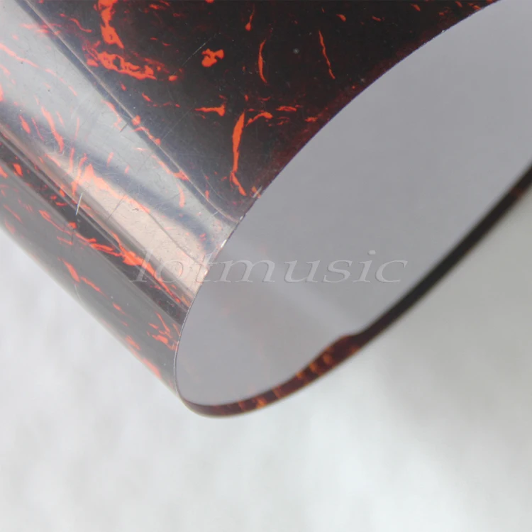 Черепаший Панцирь Акустическая Гитара Накладку Бланк С Клеем Назад 460 мм * 180