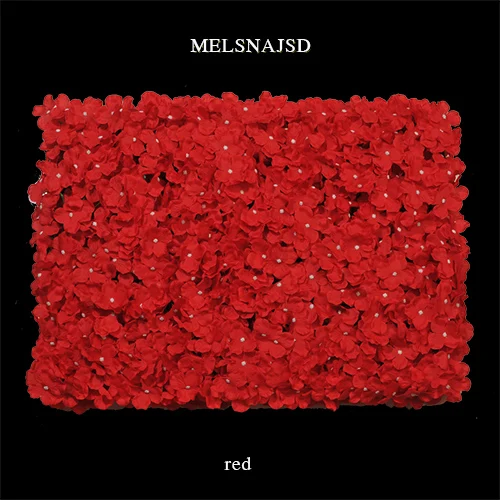 MELSNAJSD 1 шт. 60X40 см шелковые цветки гортензии искусственный цветок для украшения цветок стены романтический свадебный фон Декор