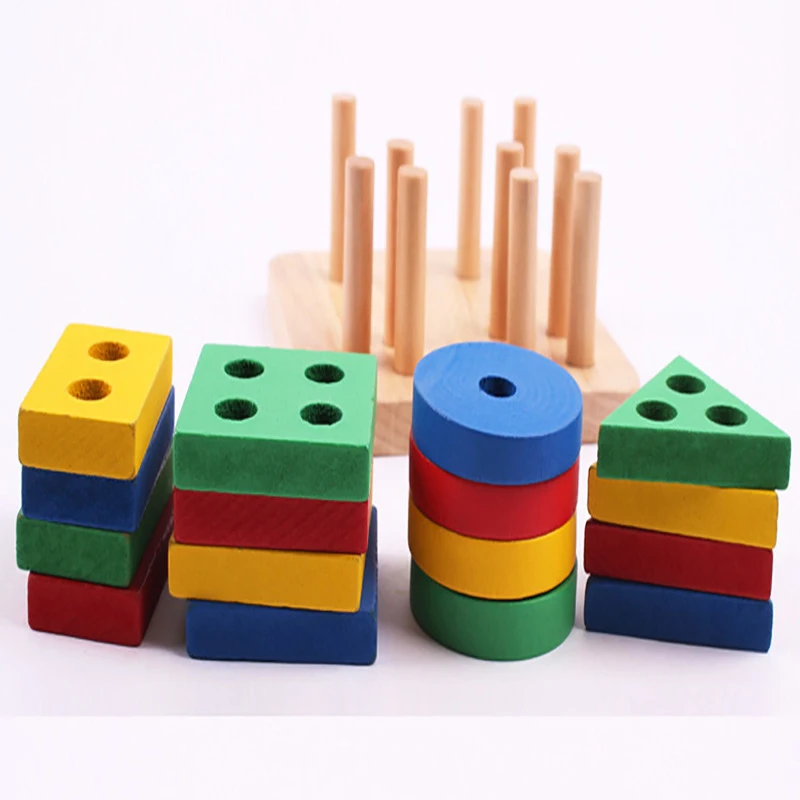 Пазлы деревянные игрушки для детей Мультяшные пазлы интеллектуальные детские