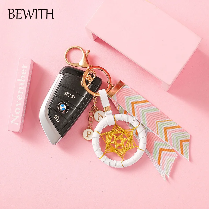 Keychain Dreamcatcher &amp Bag Pendant Decoration Gift Indian Handmade Mini Mordern Style Dream Catcher AXR077 | Дом и сад