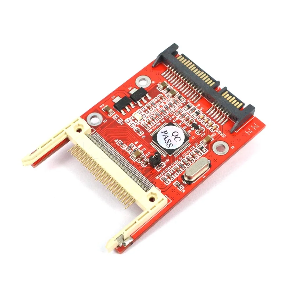 Новое поступление 2016 адаптер CF Sata конвертер Compact Flash Merory I & II карта ATA HDD жесткий