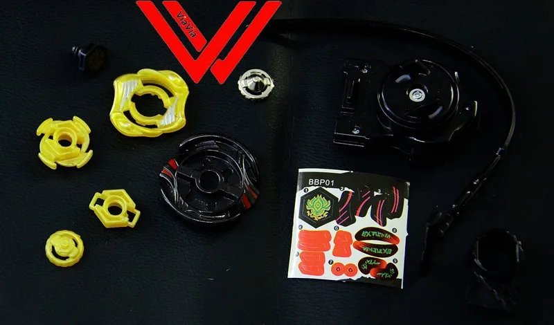 OMoToys Beyblades металлическая Боевая видеоигра пусковая установка топ набор Вулкан