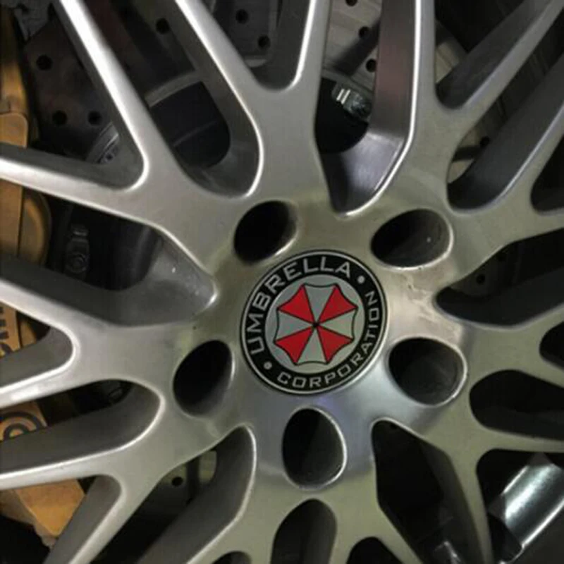 3D алюминиевый сплав биоопасности зонтик стикер автомобиля для Mitsubishi ASX/Outlander/Lancer