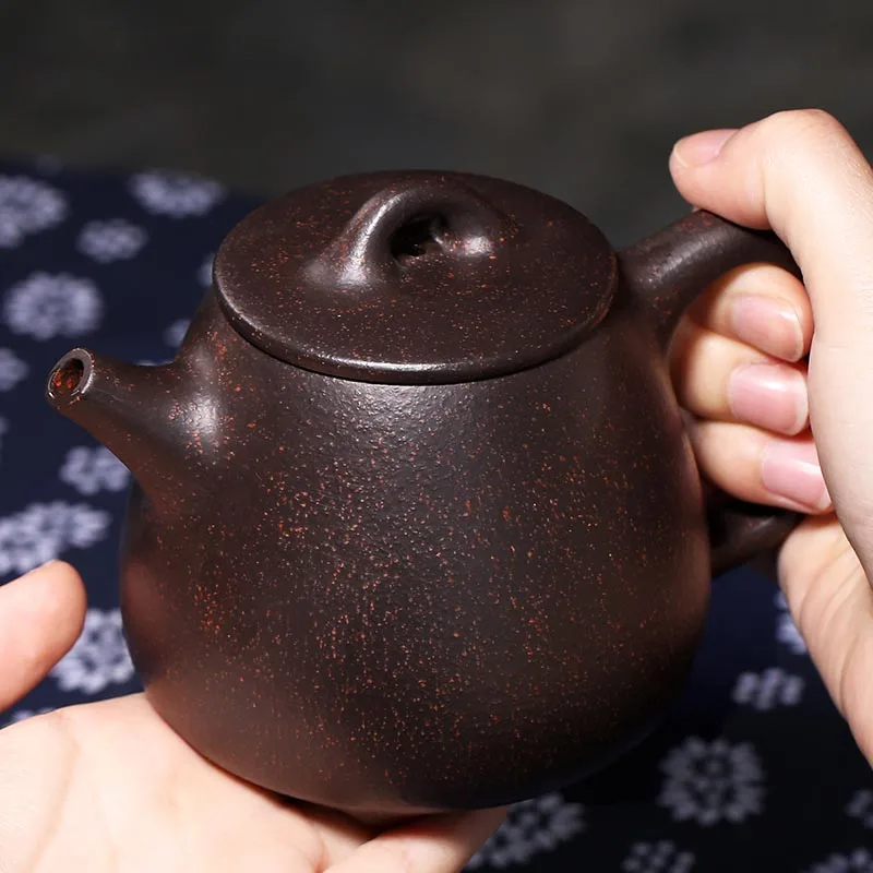 Оригинальный чайный горшок из исинской глины 350 мл глубокий каменный чайница Ши