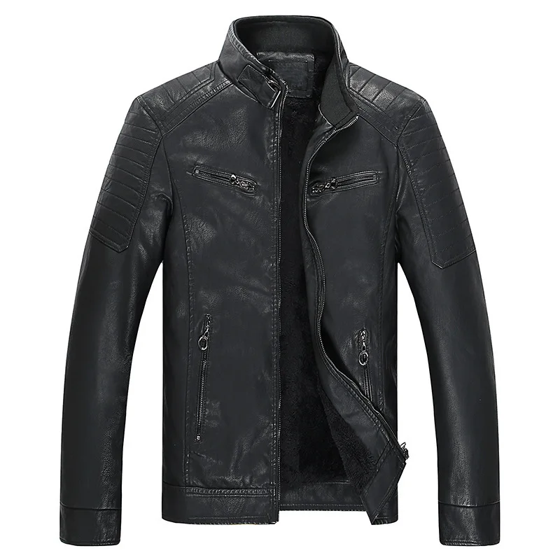 2019 зима Новый Мото высокого качества Chaqueta De Cuero Los Hombres|Куртки из искуственной