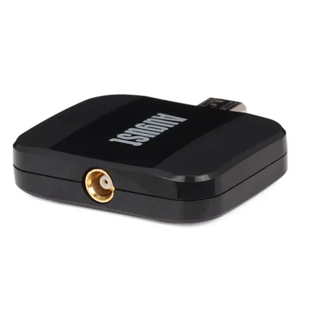 Black August DVB-T305 портативный ТВ приемник для DVB-T/DVB-T2 Micro USB ТВ-тюнер для Android. Бесплатно смотрите ТВ на смартфоне или планшете без интернета и подписок - Цвет: Black