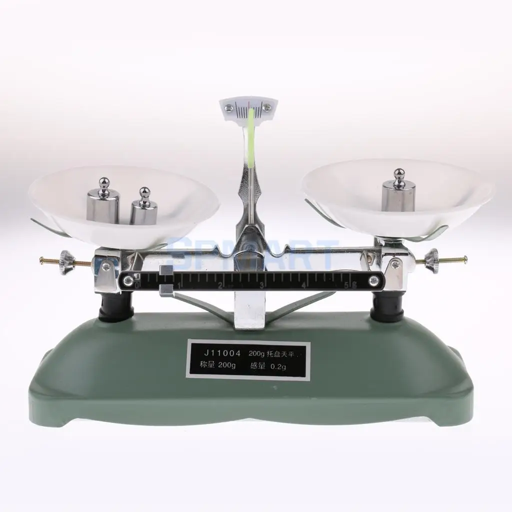 200 г таблица весы с весами для школы физики обучающий инструмент лабораторное