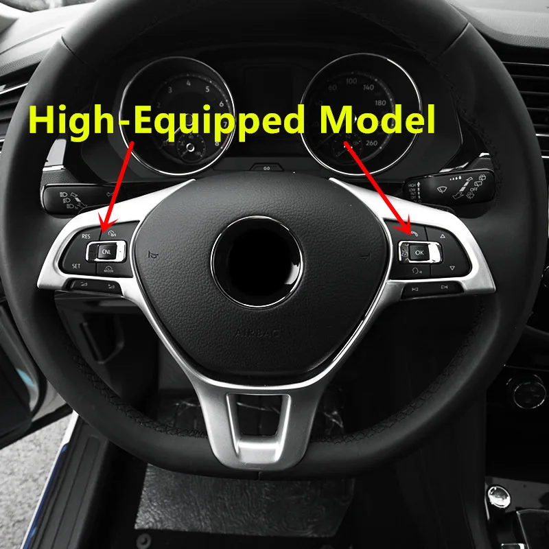 Декоративная рамка кнопки рулевого колеса для Volkswagen Transporter (T6) Caravelle 2017-2018 |