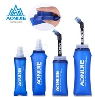 aonijie 250ml 500ml sports bpa free foldable soft water bag water bottle kettle flask hydration pack bladder