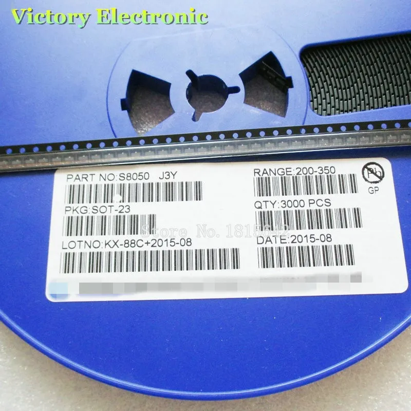 100 шт./лот новый оригинальный J3Y S8050 8050 SMD SOT 23 Триод NPN транзистор|smd transistor|smd transistor