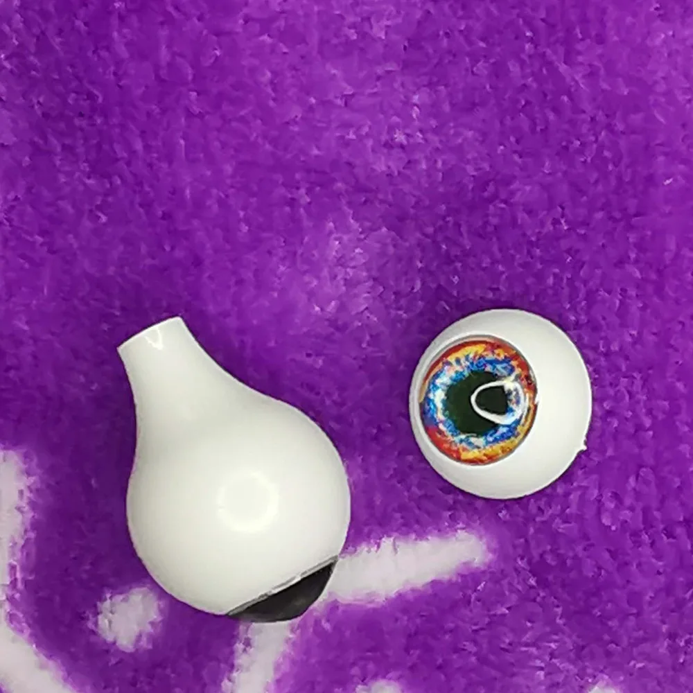 Новинка 1 пара DIY акриловые BJD глаза огненные красные синие мутиколоры 12 мм 14 16 18 20