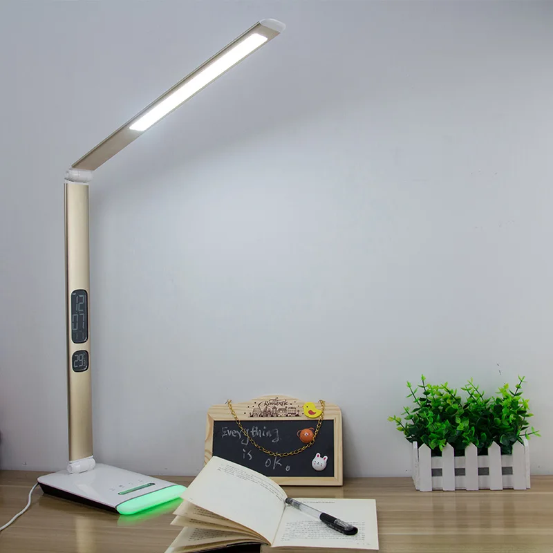 TZ современный 12 Вт Настольный светильник Dimmable Gooseneck гибкое подставка для чтения