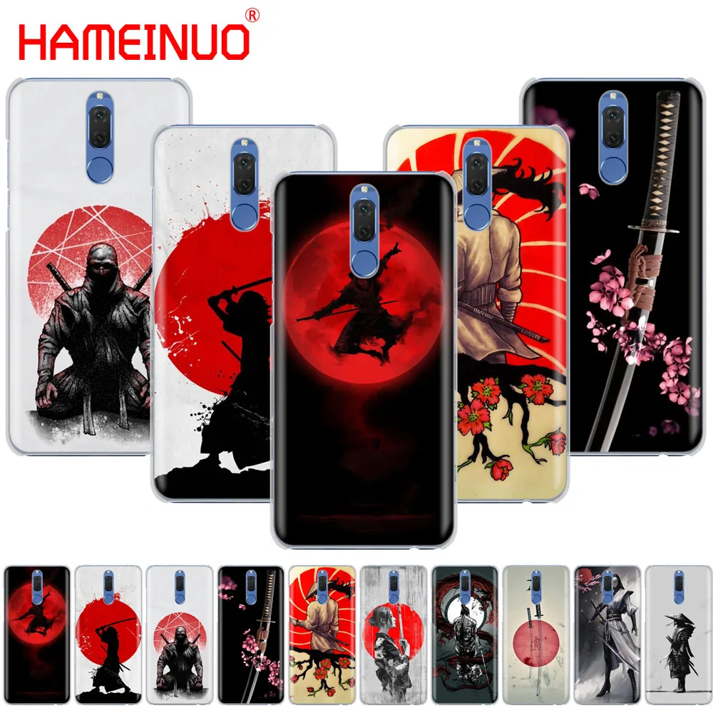 HAMEINUO Japan The samurai Ninja. Cover phone Case for Huawei NOVA 2 2S 3e PLUS LITE p smart 2018 enjoy 7s mate 7 8 9 10 pro