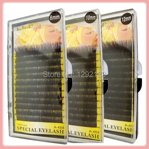 Наращивания ресниц волосы ультра-стильный мягкий индивидуальный 736# для прививки