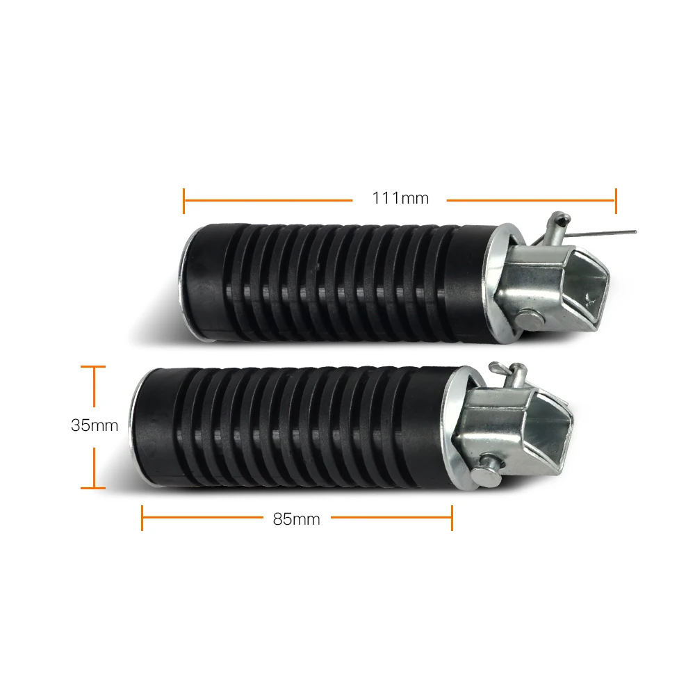 

Footrest Footpeg Foot Pegs For Honda C70 CA160 CA175 CB100 CB125S CB 160 175 200 350 400 450 500 550 750 CL 77 90 XL 50700397000