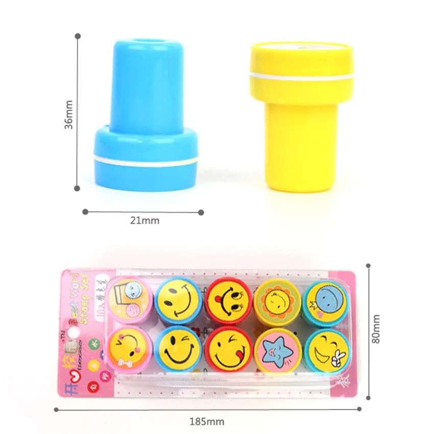 Набор резиновых штампов для скрапбукинга 10 шт.|Штампы и печати| |