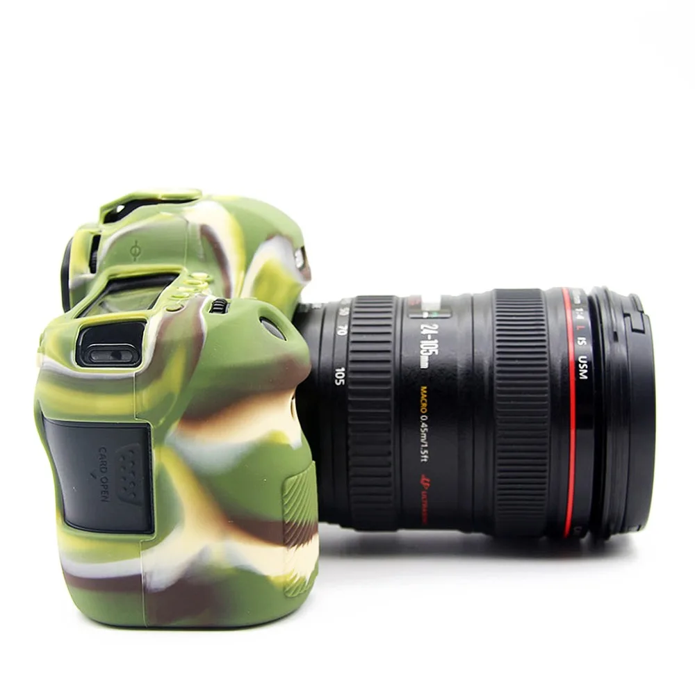 Резиновый силиконовый защитный чехол для корпуса телефона Canon EOS 6D mark ii 6D2 DSLR