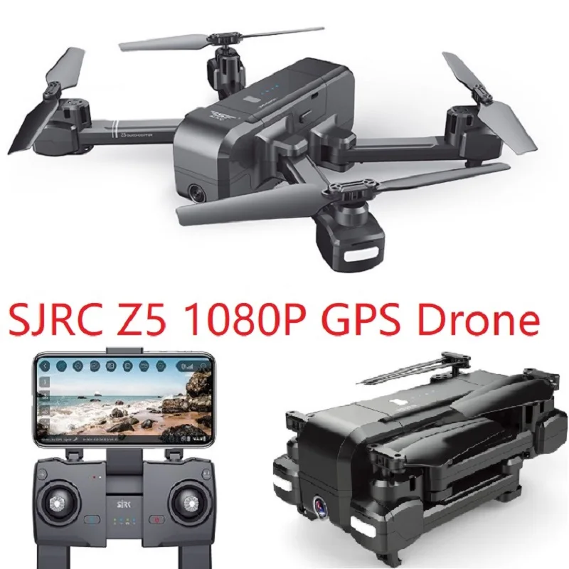 SJRC Z5 gps Радиоуправляемый Дрон с Wi-Fi FPV 1080 P Gimbal камера дроны квадракоптер Авто