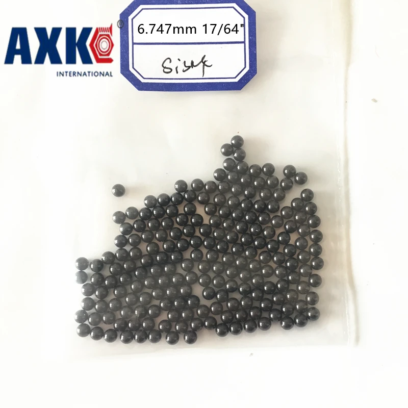 

10pcs 6.747 Mm 17/64" Si3n4 Ceramic Balls Silicon Nitride Balls Used In Bearing/pump/linear Slider/valvs Balls G5