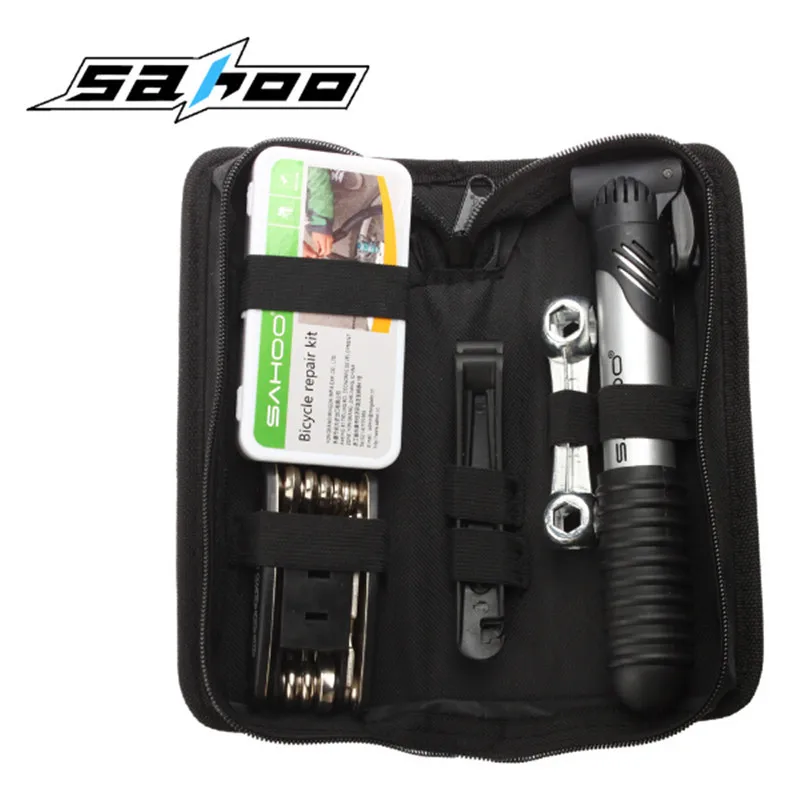 SAHOO комплект для ремонта велосипеда сумка портативная велосипедная набор
