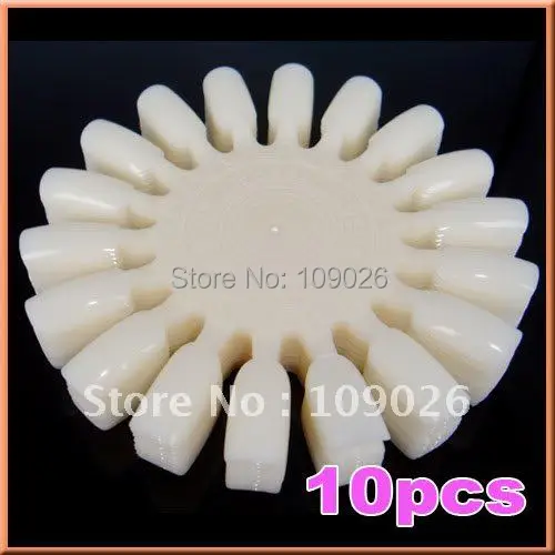 Накладные Типсы для нейл арта Цветной Гель лак практики маникюра|false tip nails|false