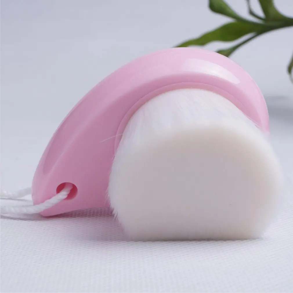 

Korea Spa wash brush wooden handle manual cleansing brush makeup remover