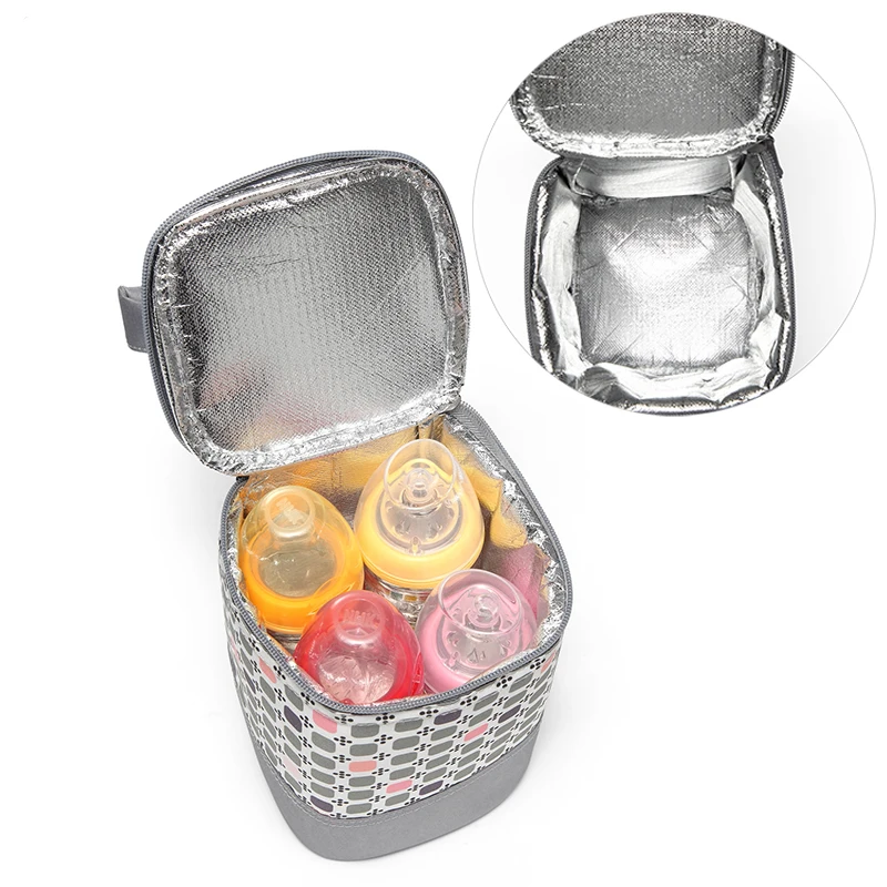 Новая бутылочка для детской еды теплая сумка изолированная крутая с ремешком