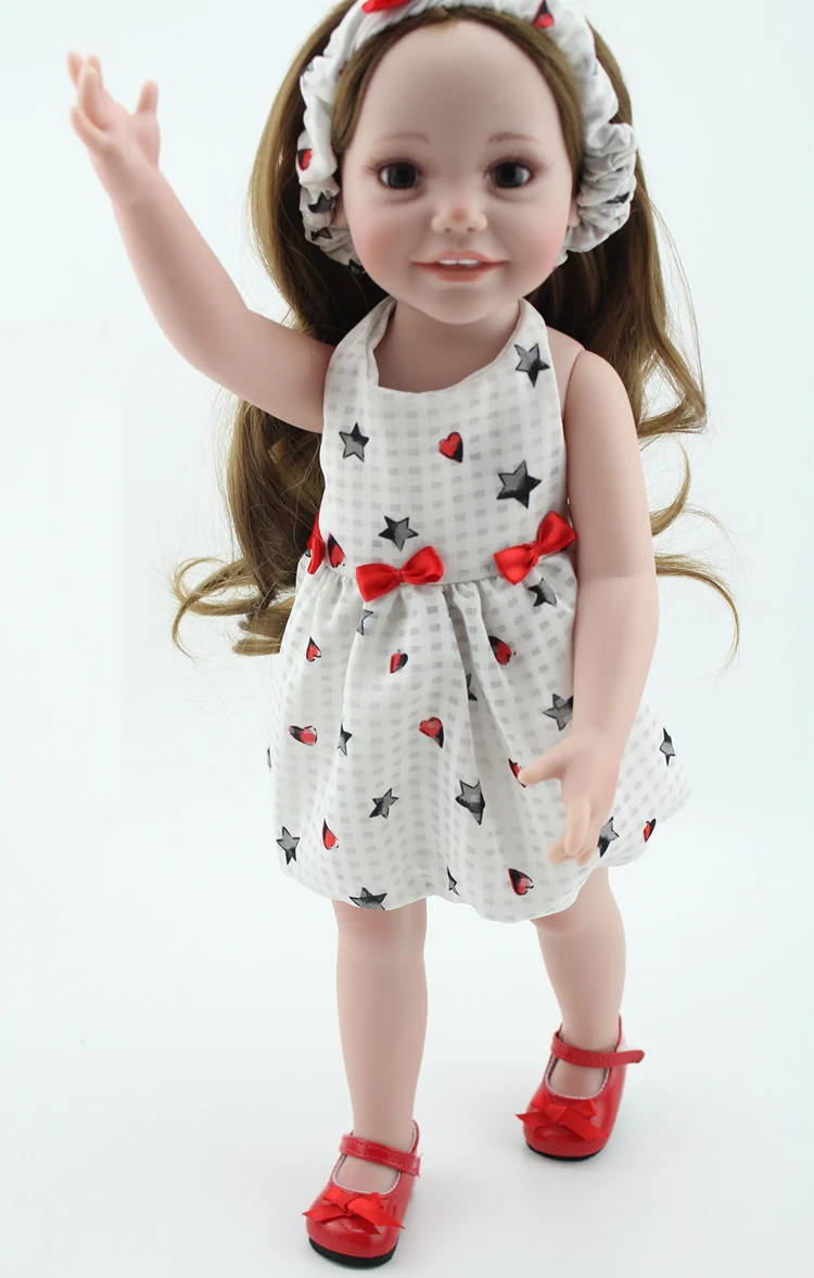 Новое поступление Детские Силиконовые куклы Bebe 45 см детские для девочек наборы 18
