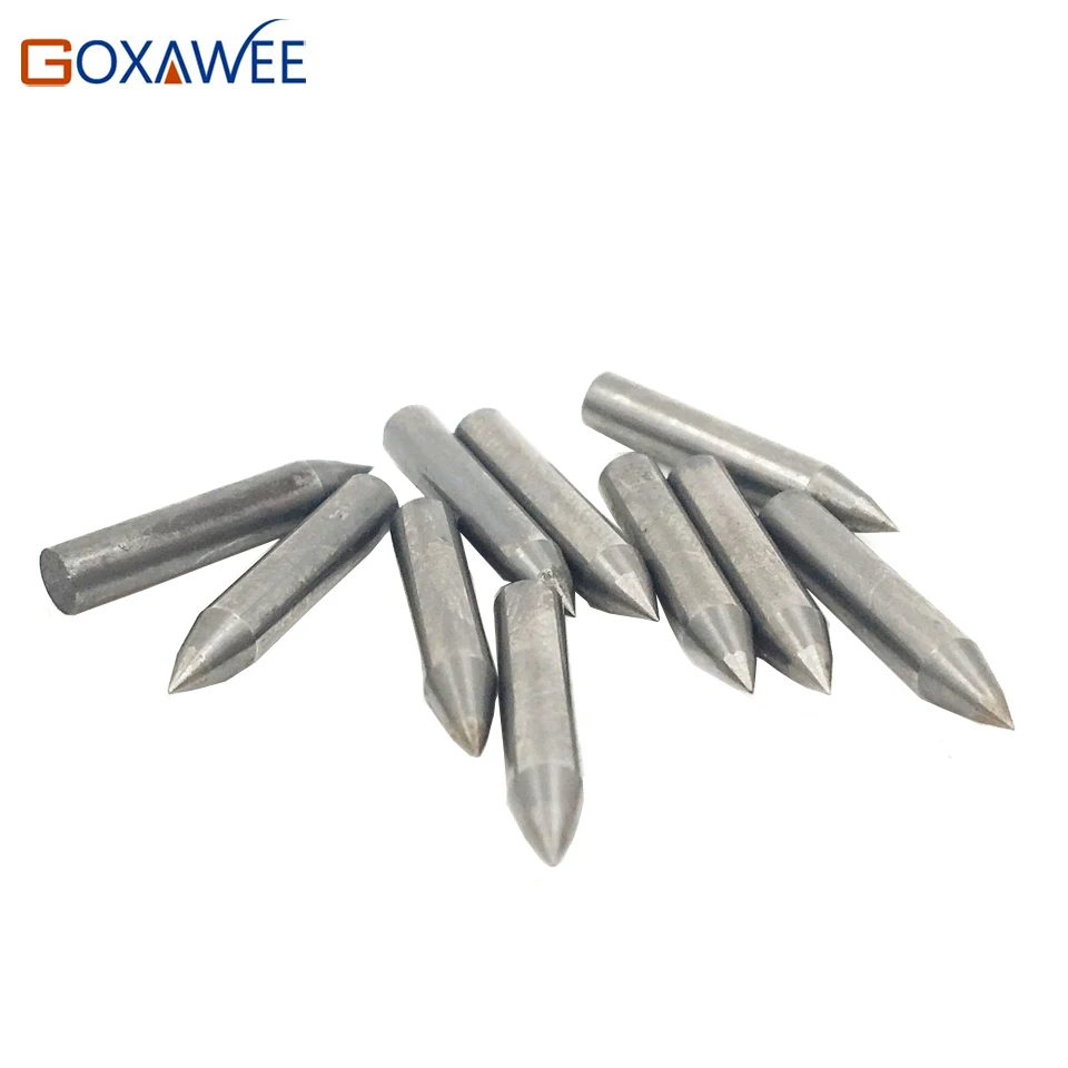 5 шт. твердосплавный гравер GOXAWEE наконечники для гравировки сверло электрической