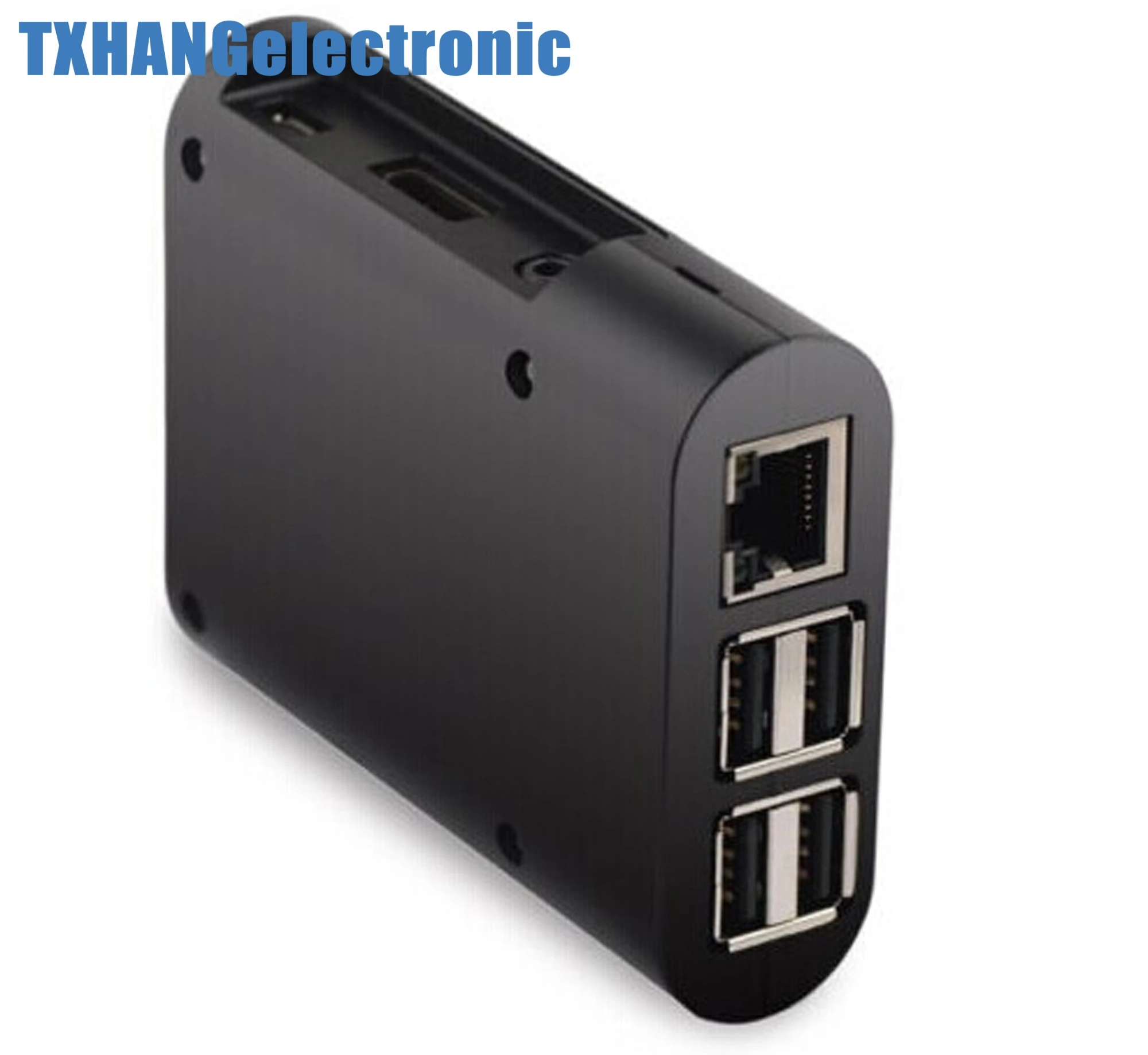 Черный ABS Защитный корпус коробка компьютер Raspberry Pi 2 Модель B/B + V1 | Электронные