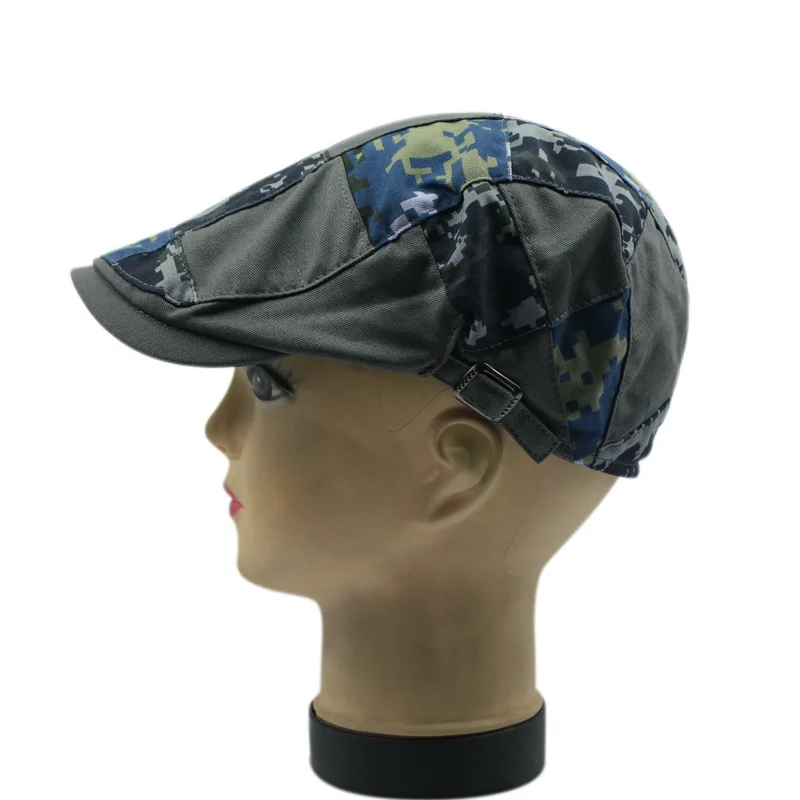 2019 вязаная зимняя шапка повседневное камуфляж берет с козырьком Homme Boina вводной