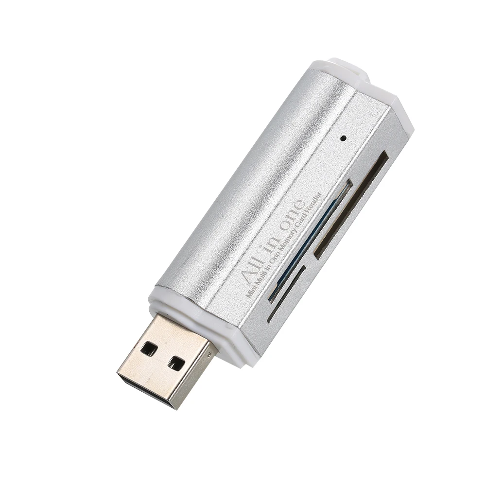 Устройство для чтения карт SD/TF/MS Duo/Micro MS(M2)/Ms Pro Duo USB 2 0|Картридеры| |
