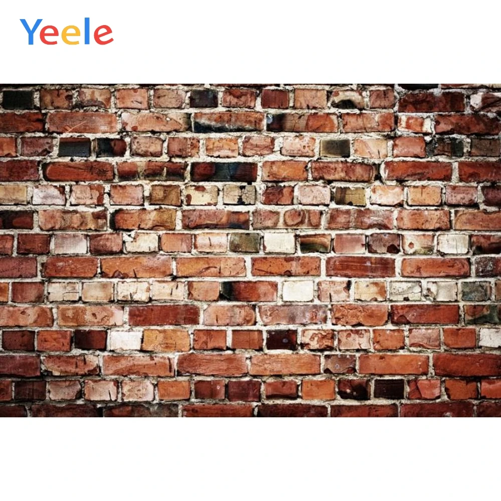 Ретро Фото фоны Yeele старая кирпичная стена цемент дети портрет гранж