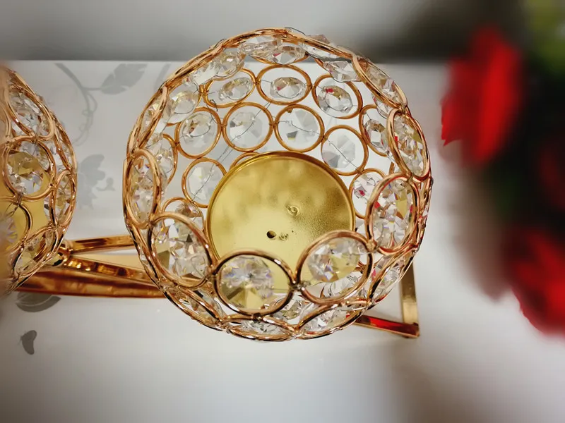 3 руки хрустальные подсвечники Подставка для свадебной вечеринки Рождественский