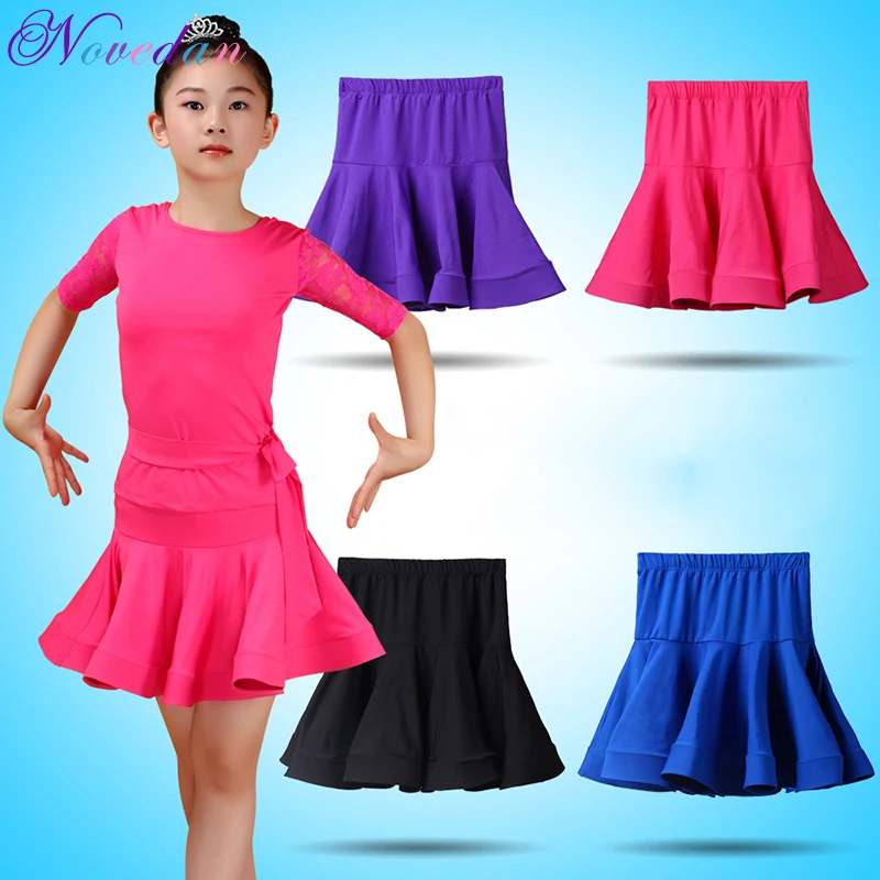 

New Girls Latin Dance Skirt Ballroom Dance Dress Girls Performance Latin Suit Dance Skirt Costume Competition Ballroom Costume