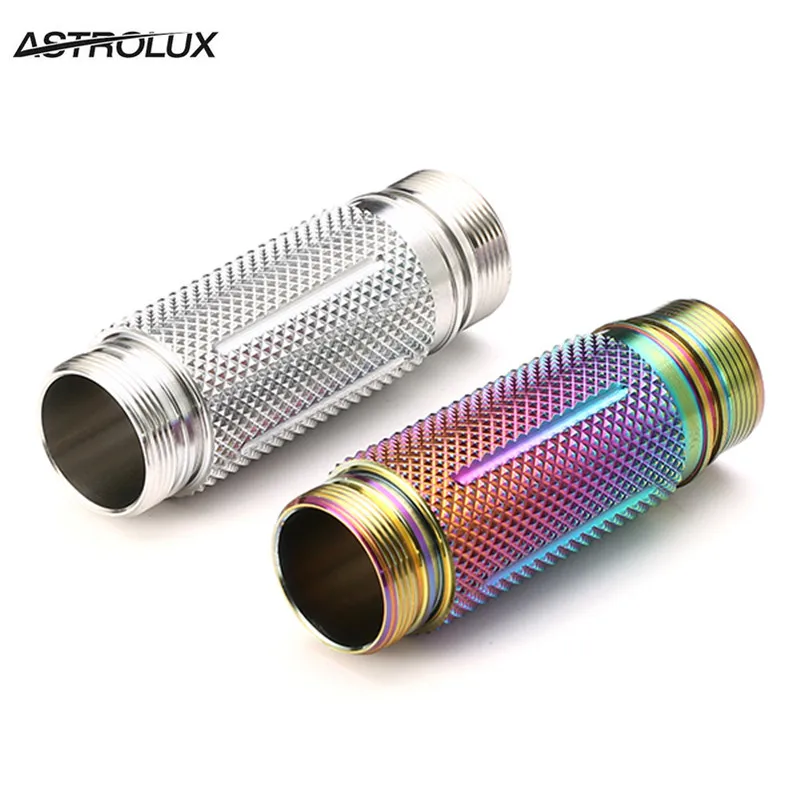 Astrolux S41S/S41S цветной светодиодный фонарик 18650 удлинительная трубка 18650 трубка для горелки