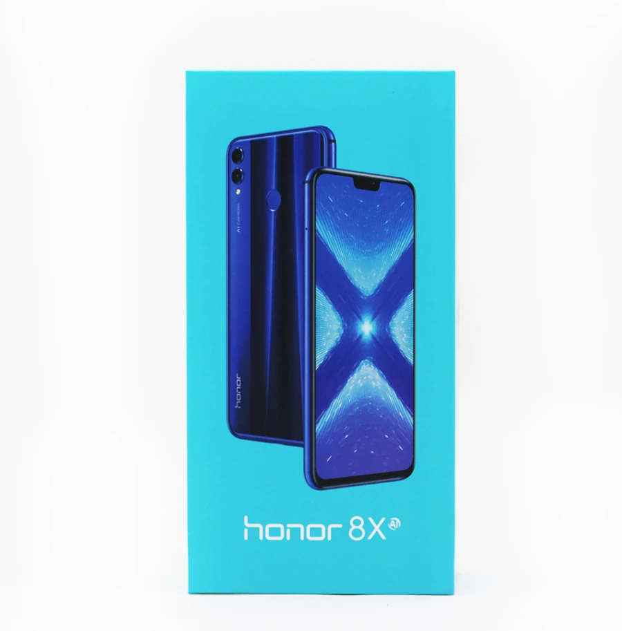 Глобальная версия Honor 8X4 GB 128GB Android 8,1 6,5 ''смартфон 3750mAh 4G LTE смартфон 20MP многоязычный мобильный телефон