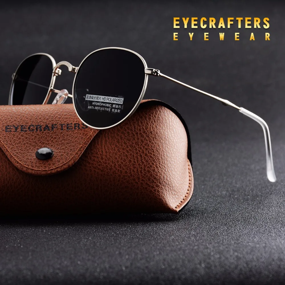 2020 портативные складные солнцезащитные очки поляризационные мужские и женские