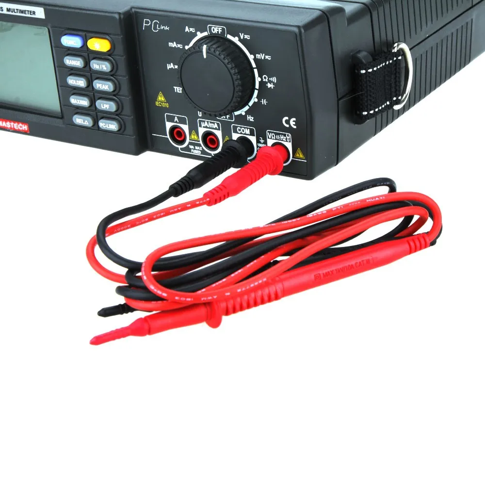MASTECH MS8040 True RMS DMM Bench Top Multimeters 22000 Counts Auto Ranging w/cap. Freq. Температурный тест|bench top