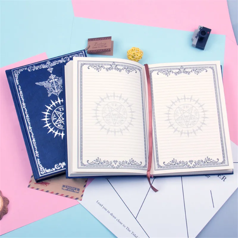 Аниме Black butler Kuroshitsuji Sebastian Сиэль косплей записная книжка мультфильм Хэллоуин