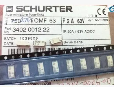 Предохранители для поверхностного монтажа 3402.0012.22 OMF 63V 2A SMD2912 | Строительство и