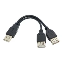 xiwai usb 2 0 a female to dual data usb 2 0 a male usb 2 0 a female extension cable