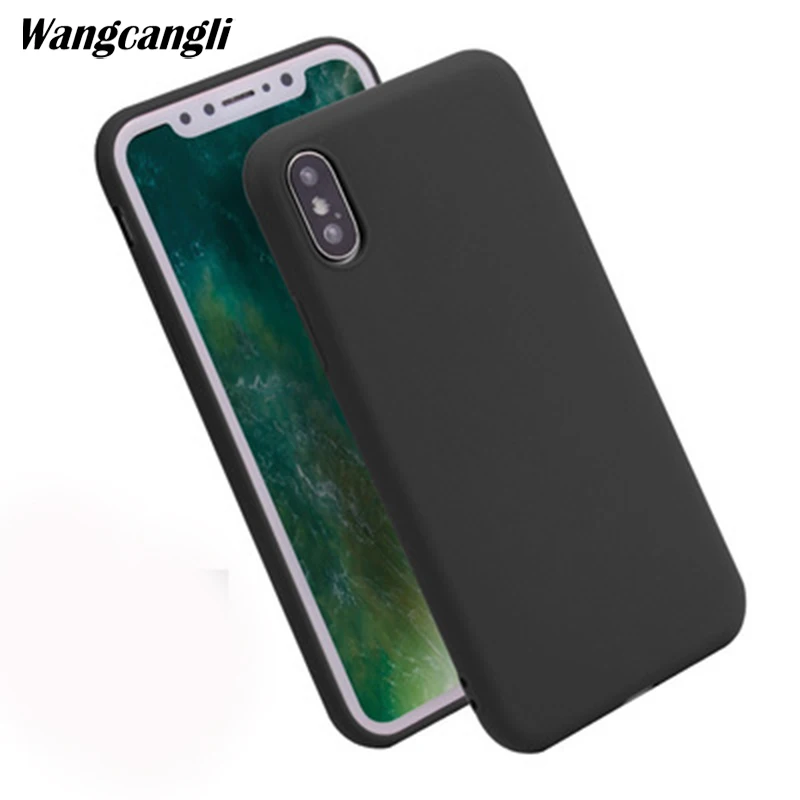 Ультратонкий матовый чехол 0 3 мм для iphone X XR XS MAX пластиковый накладка 7 Модный