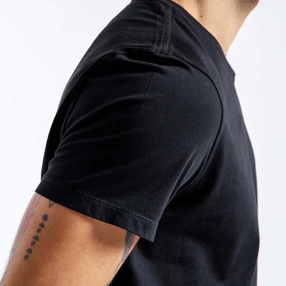 SIMWOOD 2019 летняя новая футболка мужская мода Slim Fit плюс размер 100% хлопок удобные